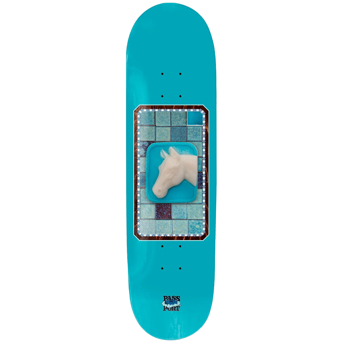 Pass Port Mare Soap Series Skateboard Deck Blue 8.25 Pass Port Mare Soap Series Skateboard Deck Blue 8.25