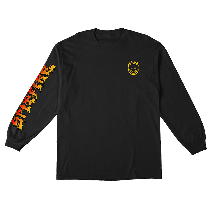 Spitfire Savie Graff Longsleeve T-Shirt Black