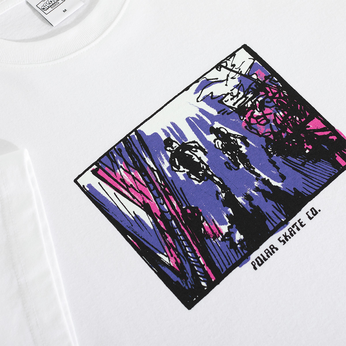 Polar Running T-Shirt White