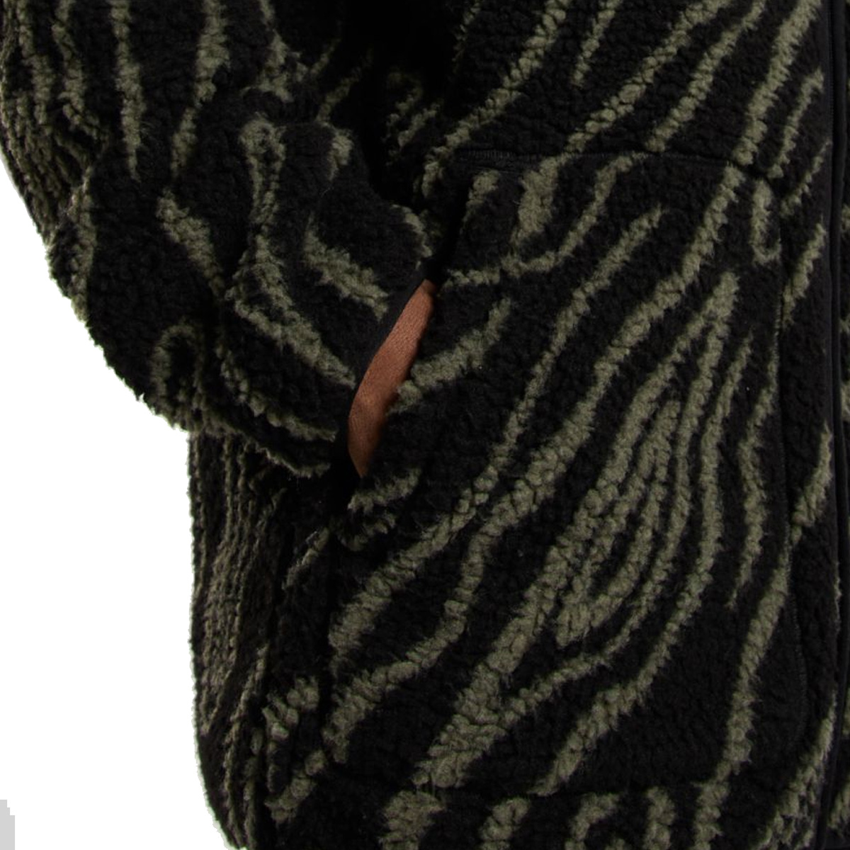 Dickies Mount Hope Fleece Jacket Printed Black