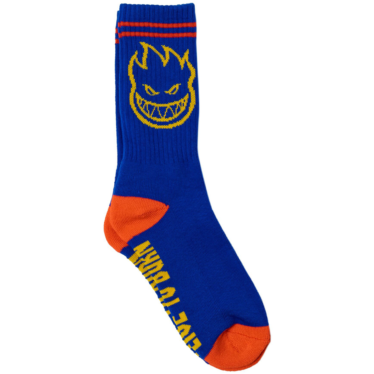 Spitfire Bighead Sock Blue/Yellow/Red Spitfire Bighead Sock Blue/Yellow/Red