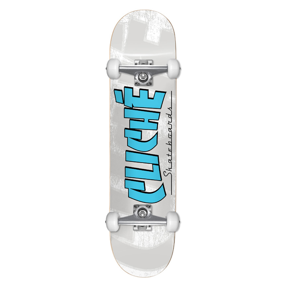 Cliché Banco FP Complete Skateboard Blue/White 8.0