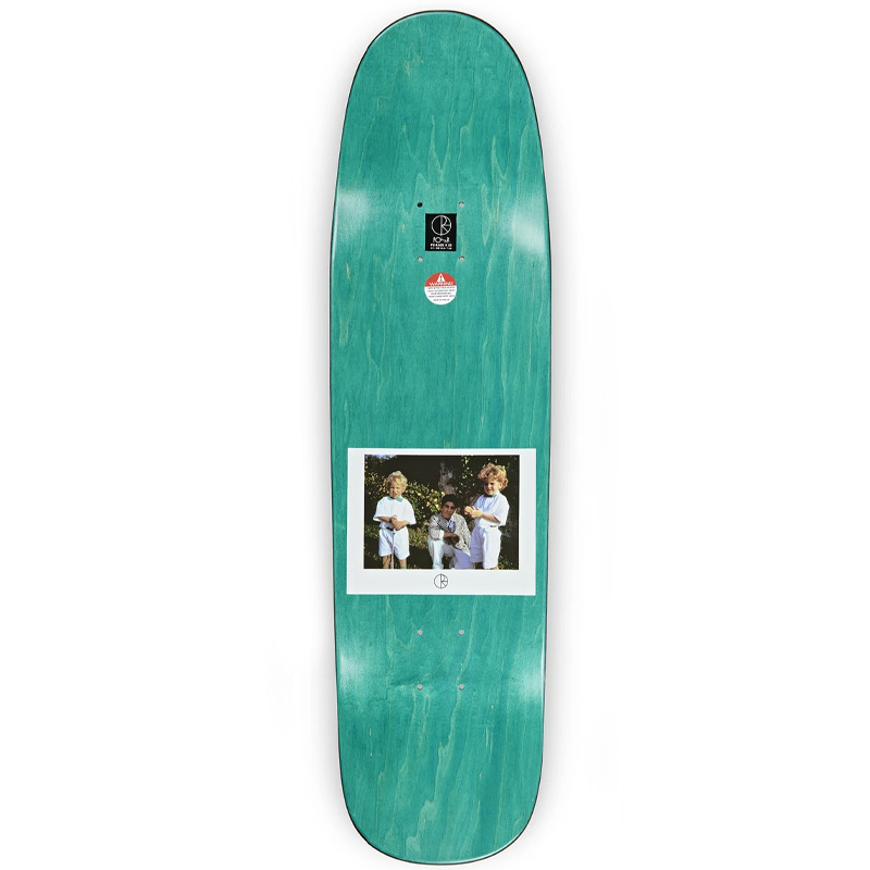 Polar Paul Grund Nicole P9 Shape Skateboard Deck Black 8.625