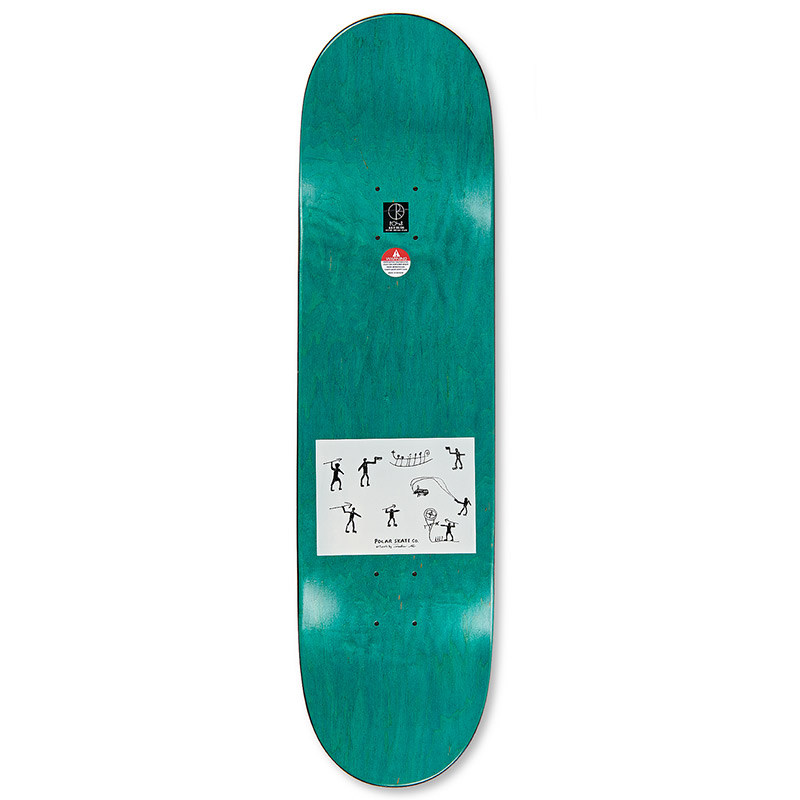 Polar Shin Sanbongi Hunters Skateboard Deck 8.5