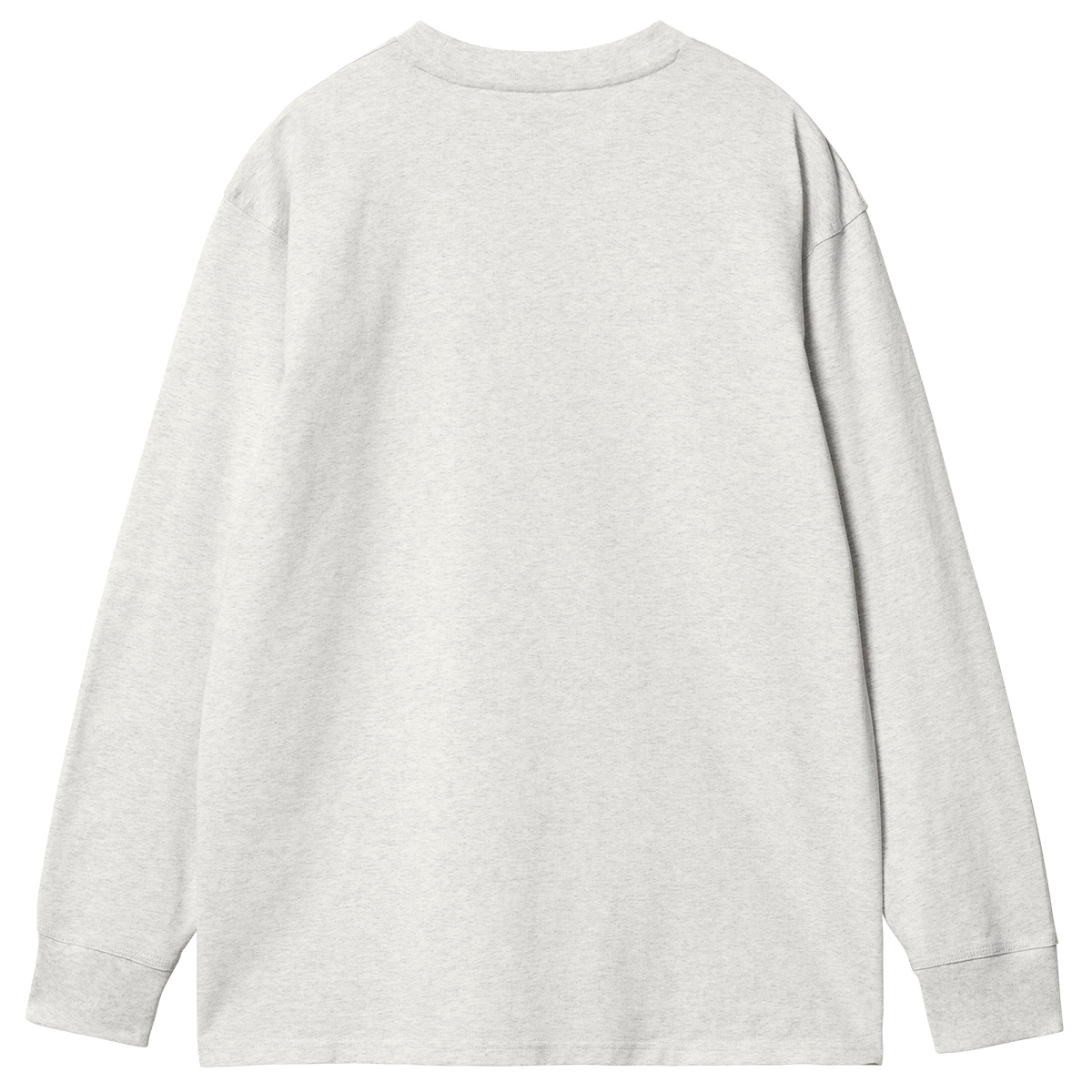 Carhartt WIP American Script Longsleeve T-Shirt Ash Heather