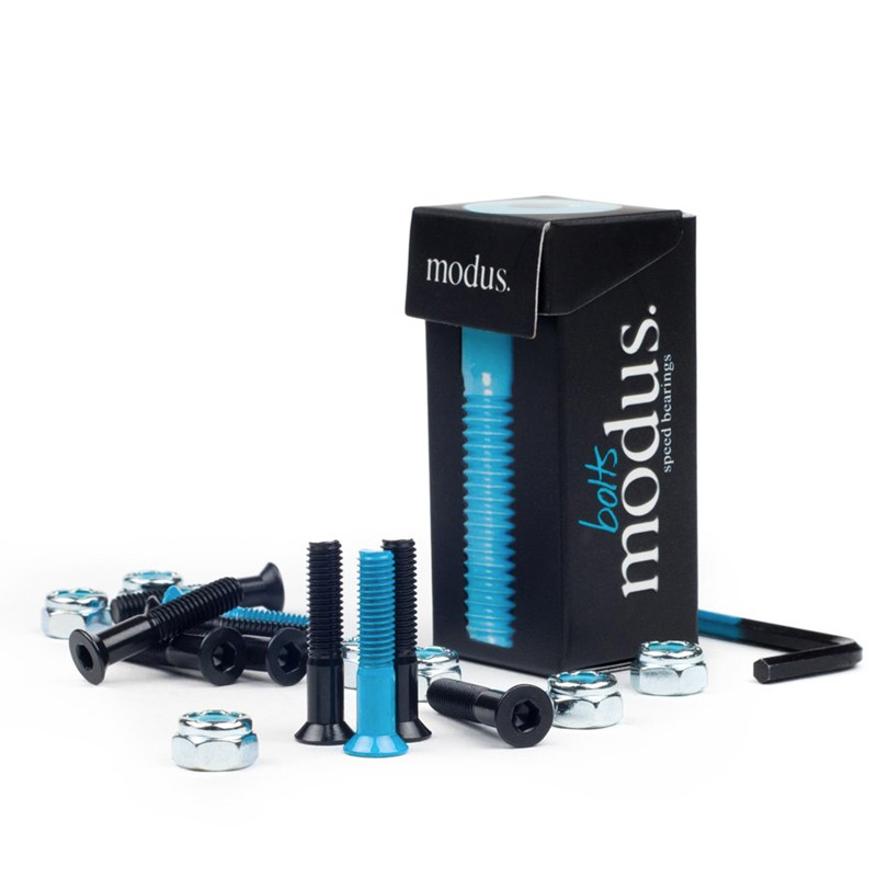 Modus 1 1/4 Inch Allen Mounting Hardware Blue Modus 1 1/4 Inch Allen Mounting Hardware Blue