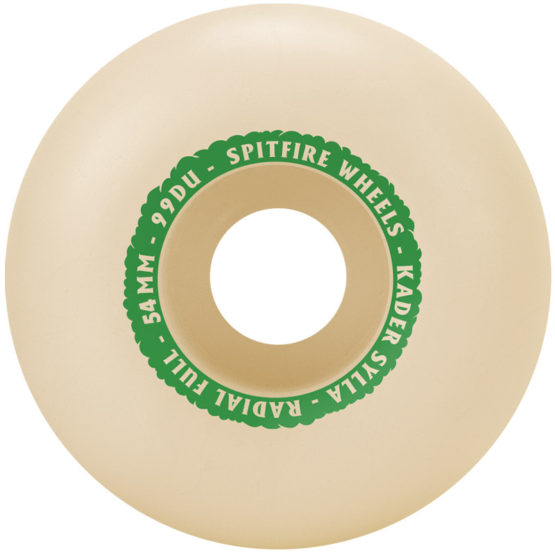 Spitfire Formula Four Kader Puffs Radial Full Wheels 99D 54mm