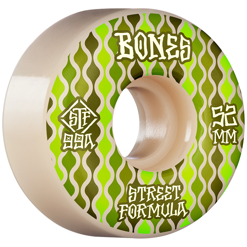 Bones STF Retros V2 Locks Wheels 99a White 52mm Bones STF Retros V2 Locks Wheels 99a White 52mm