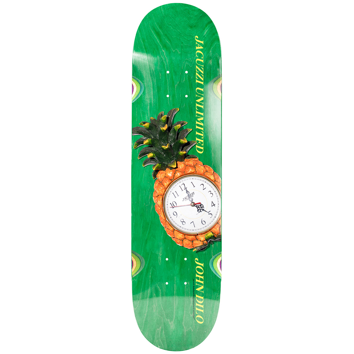 Jacuzzi John Dilo Secret Formula Skateboard Deck Green 8.5