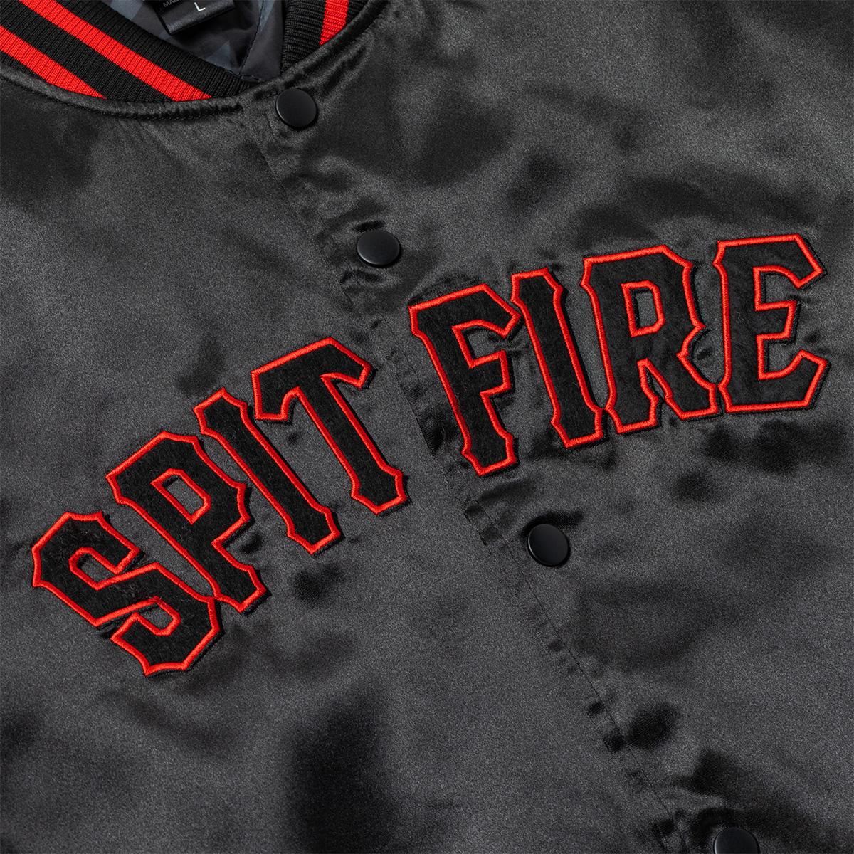 Spitfire Spitball Jacket Black/Red