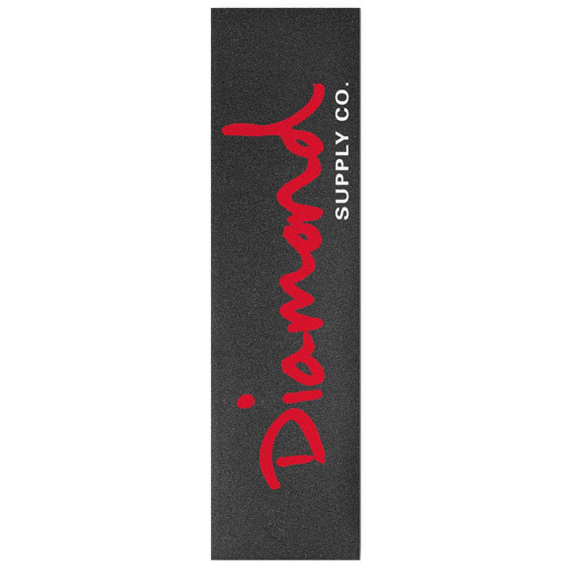 Diamond Og Script Griptape Sheet Red 9.0 Diamond Og Script Griptape Sheet Red 9.0