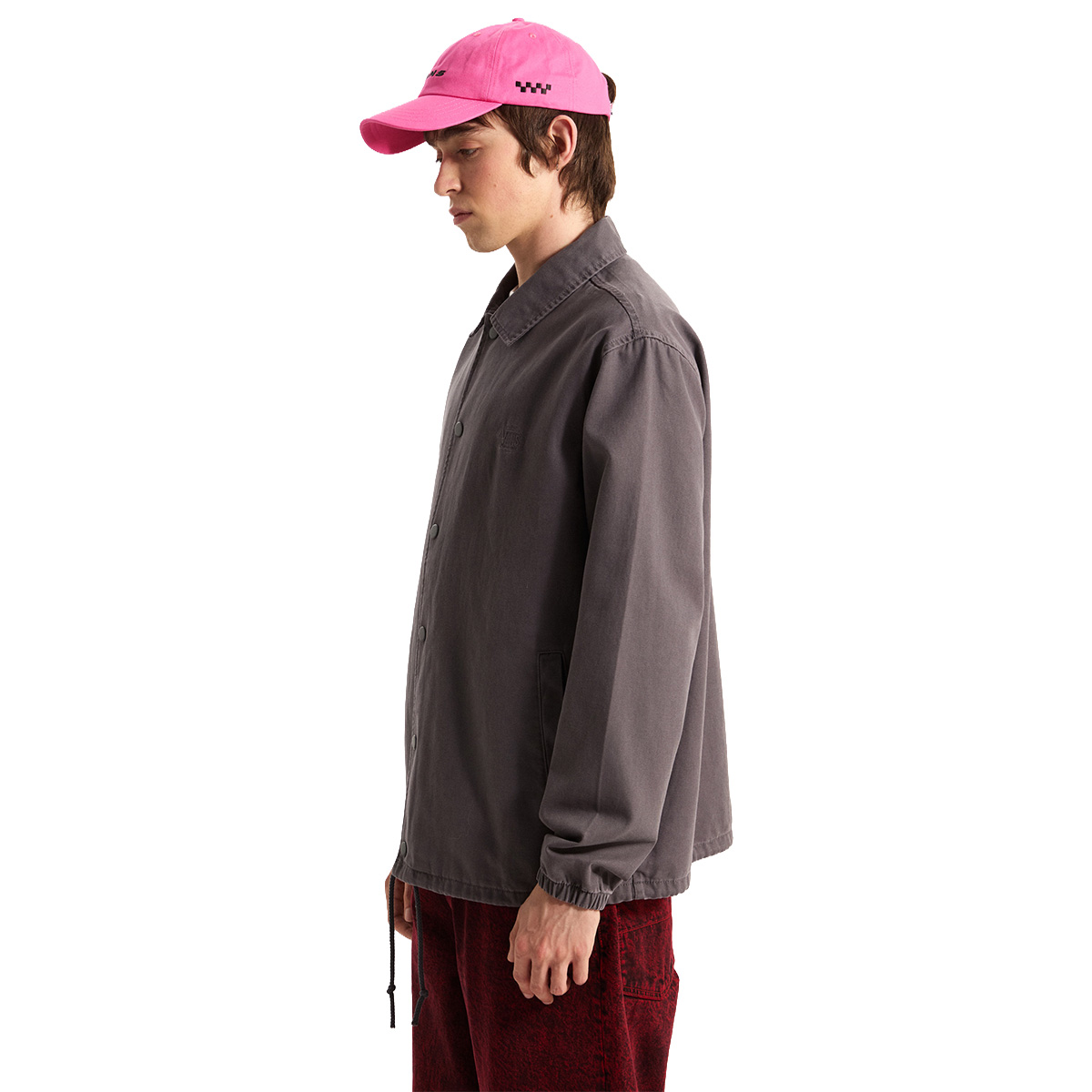 Vans Torrey Pigment Canvas Coaches Jacket Mountain Essentials Asphalt