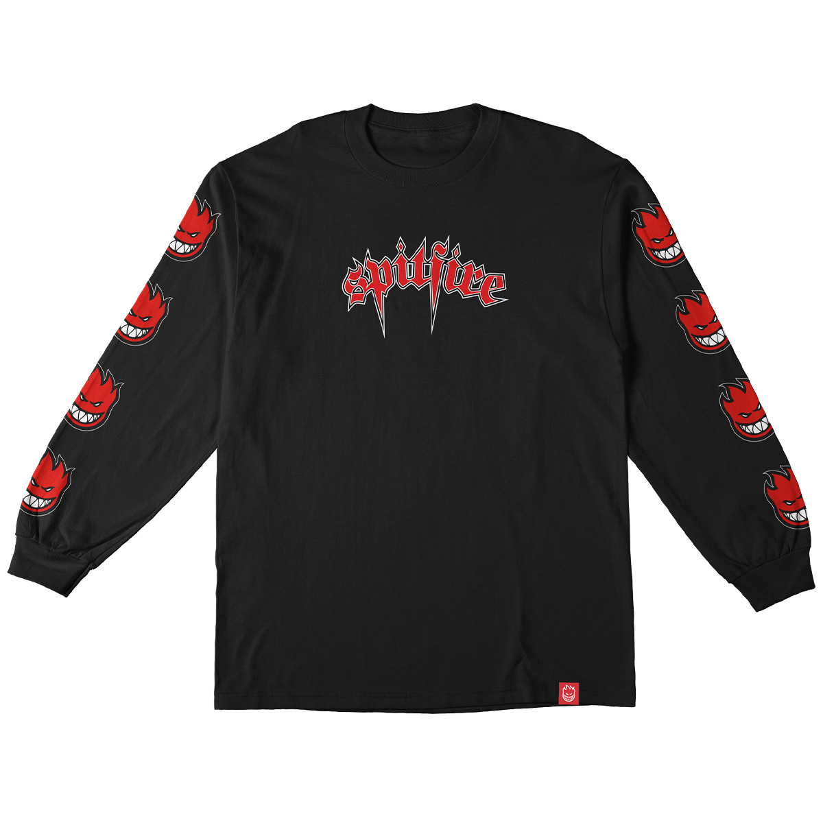 Spitfire Venom Bighead Fill Sleeve Longsleeve T-Shirt Black Spitfire Venom Bighead Fill Sleeve Longsleeve T-Shirt Black