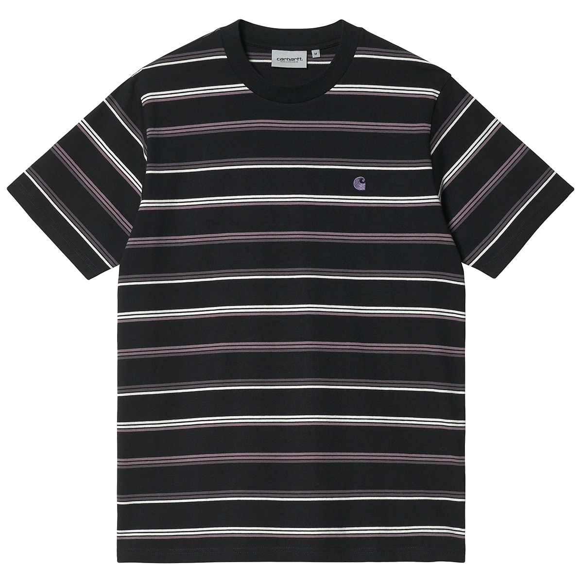 Carhartt WIP Vonn T-Shirt Stripe Black/Artichoke/Artichoke