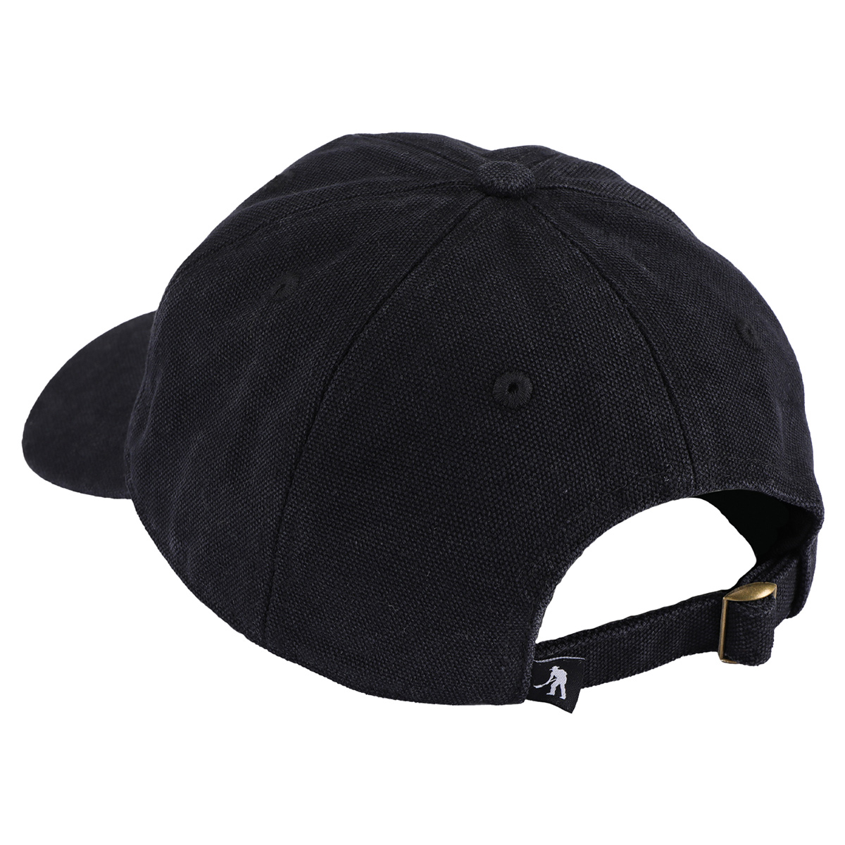 Pass Port Solid Canvas Leagues Cap Black
