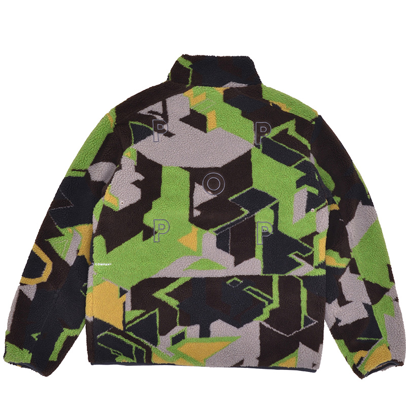 Pop Trading Company Adam Reversible Jacket Delta Camo