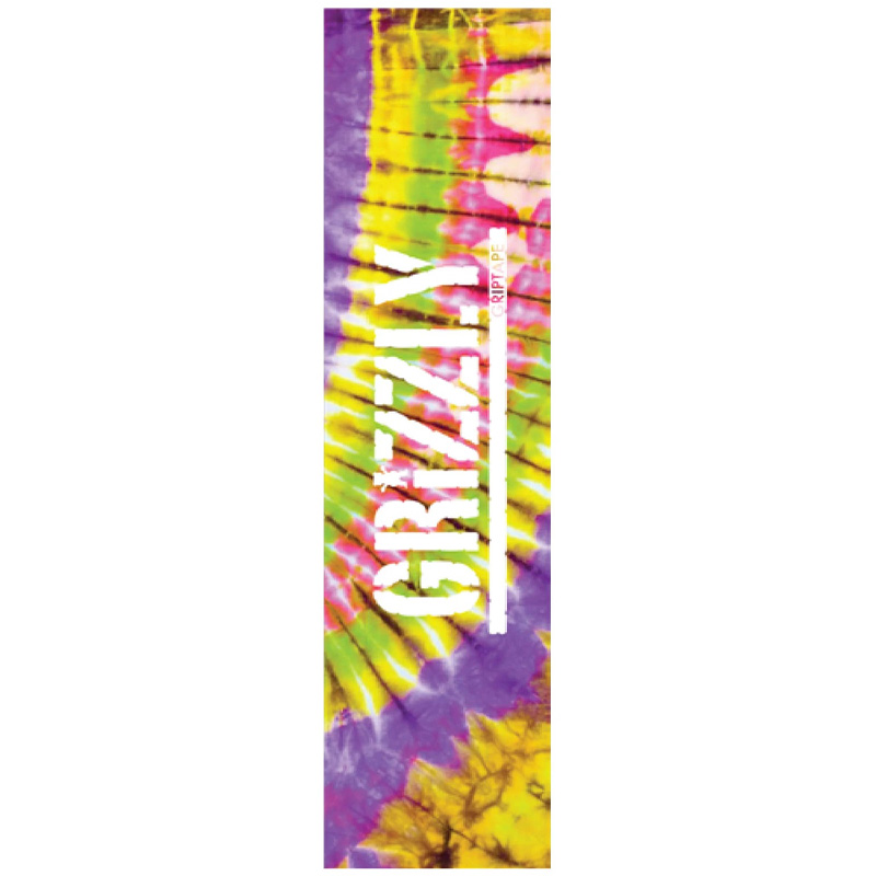 Grizzly Tie Dye Griptape Sheet Purple/Pink/Green 9.0 Grizzly Tie Dye Griptape Sheet Purple/Pink/Green 9.0