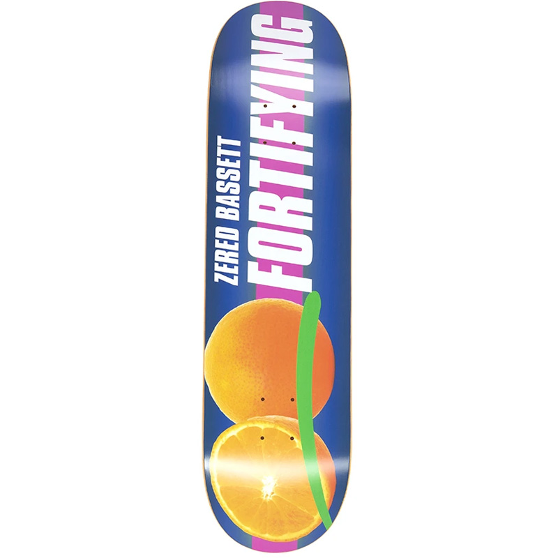 Alltimers Fortifying Zered Skateboard Orange 8.25