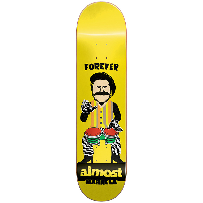 Almost Lewis Forever Dude R7 Skateboard Deck 8.0