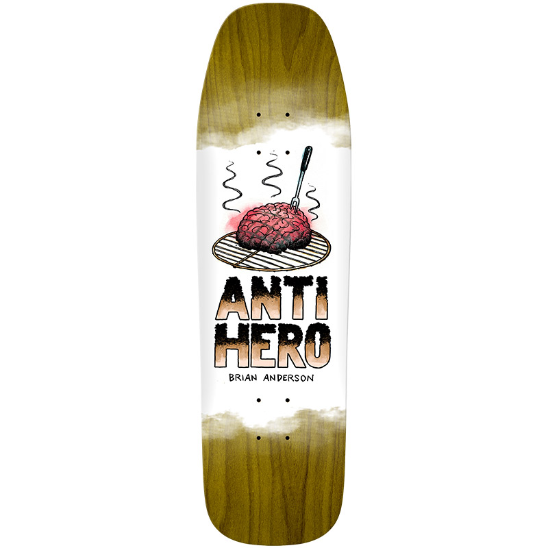 Anti Hero B.A. Toasted Fried Cooked Skateboard Deck 9.25 Anti Hero B.A. Toasted Fried Cooked Skateboard Deck 9.25