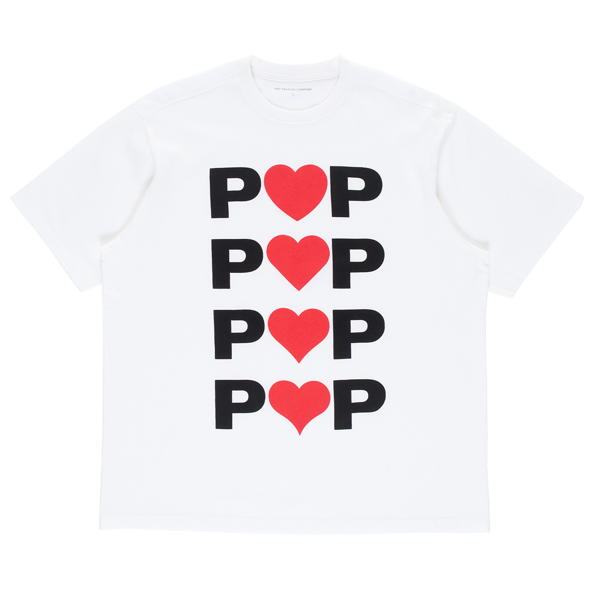 POP Hearts T-Shirt White