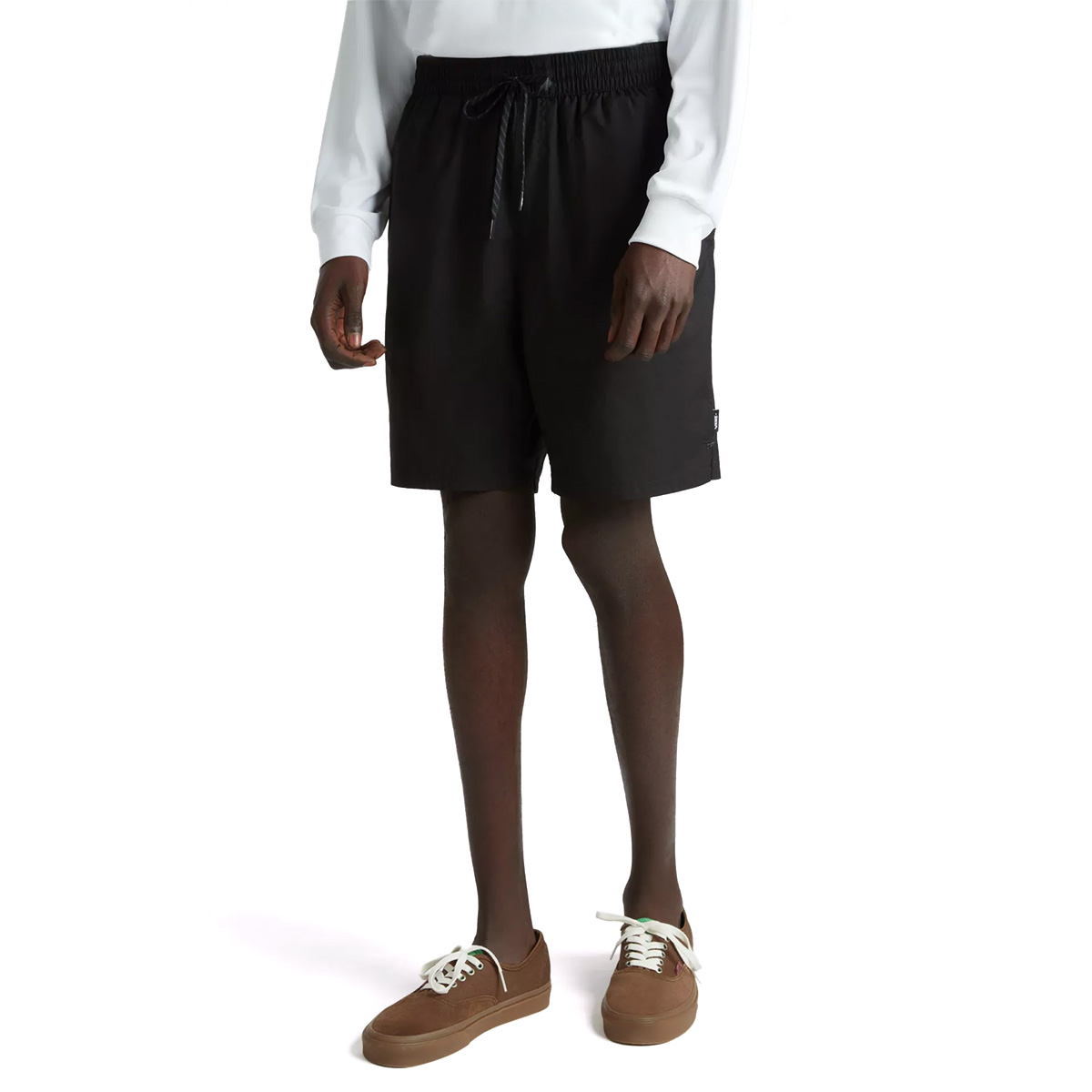 Vans Primary Solid Elastic Boardshort Black Vans Primary Solid Elastic Boardshort Black