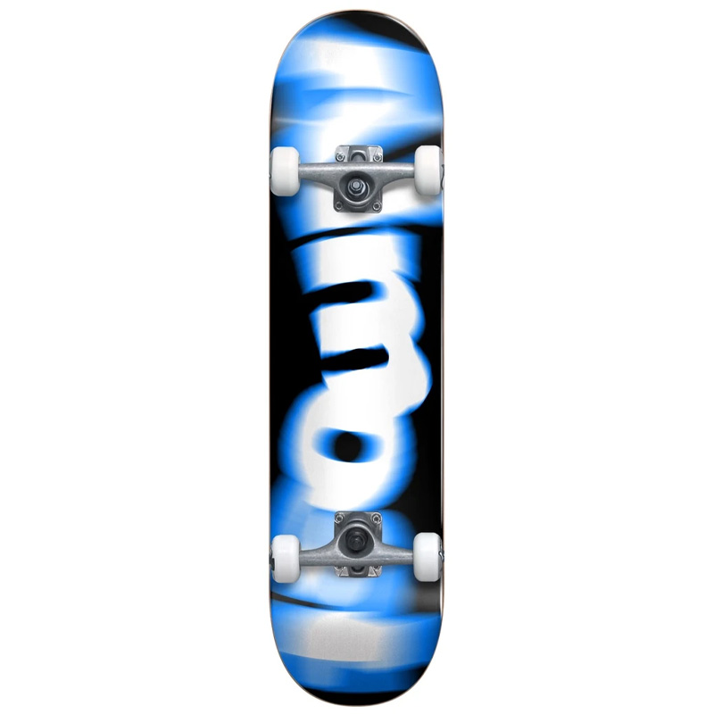 Almost Spin Blur First Push Complete Skateboard Blue 7.625 Almost Spin Blur First Push Complete Skateboard Blue 7.625