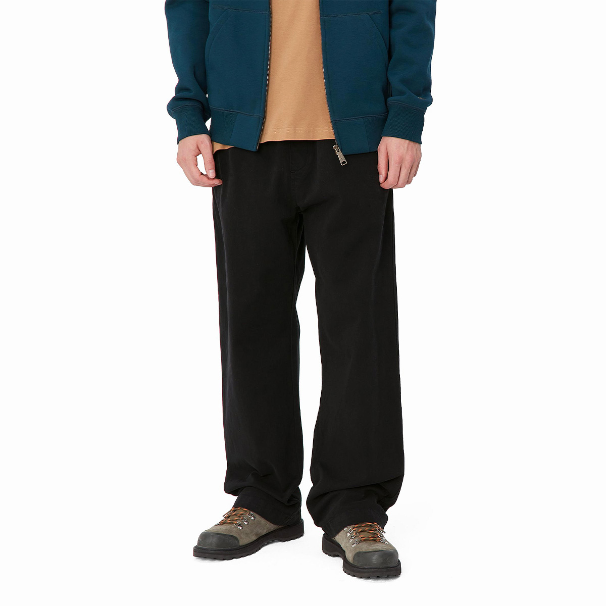 Carhartt WIP Floyde Pant Black Garment Dyed