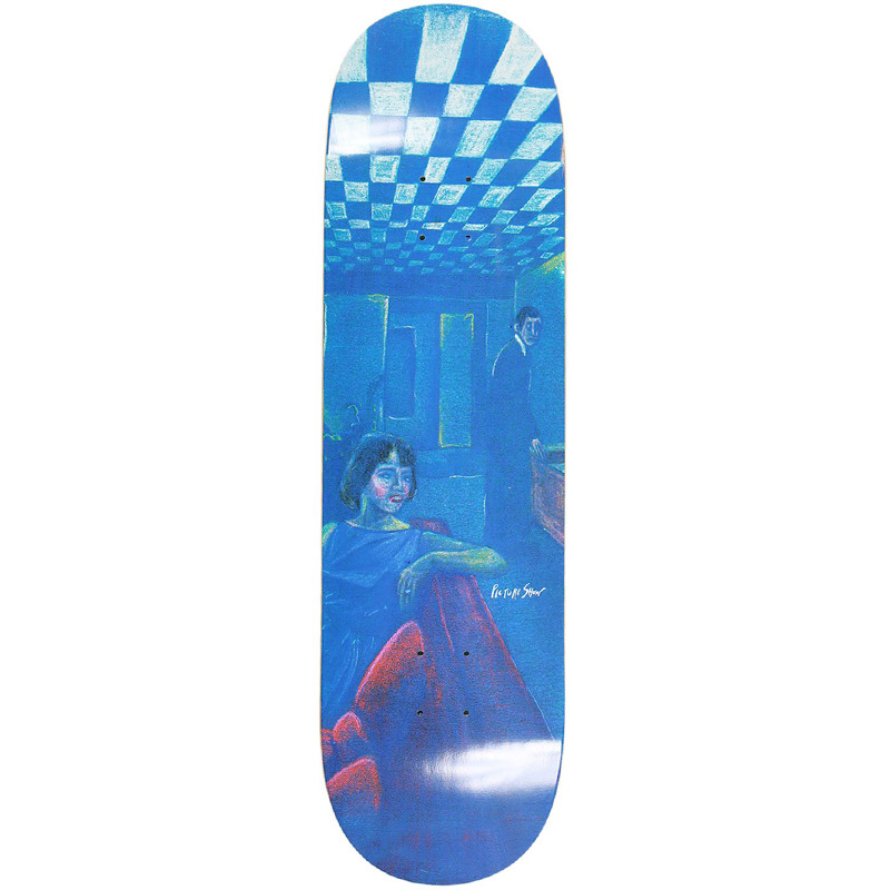 Picture Show Blue Lodge Skateboard Deck 8.38