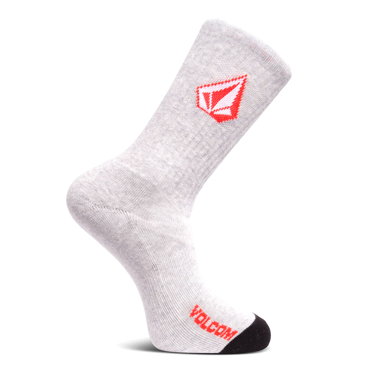 Volcom Full Stone Sock 3 Pack Electric Green Volcom Full Stone Sock 3 Pack Electric Green