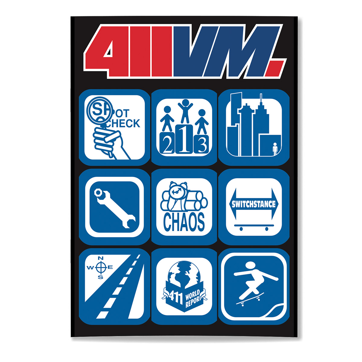 411 Skateboards Our Story Zine