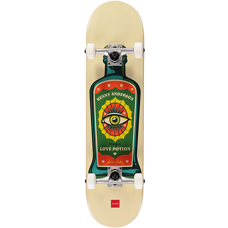Chocolate Anderson Love Potion Complete Skateboard 8.0