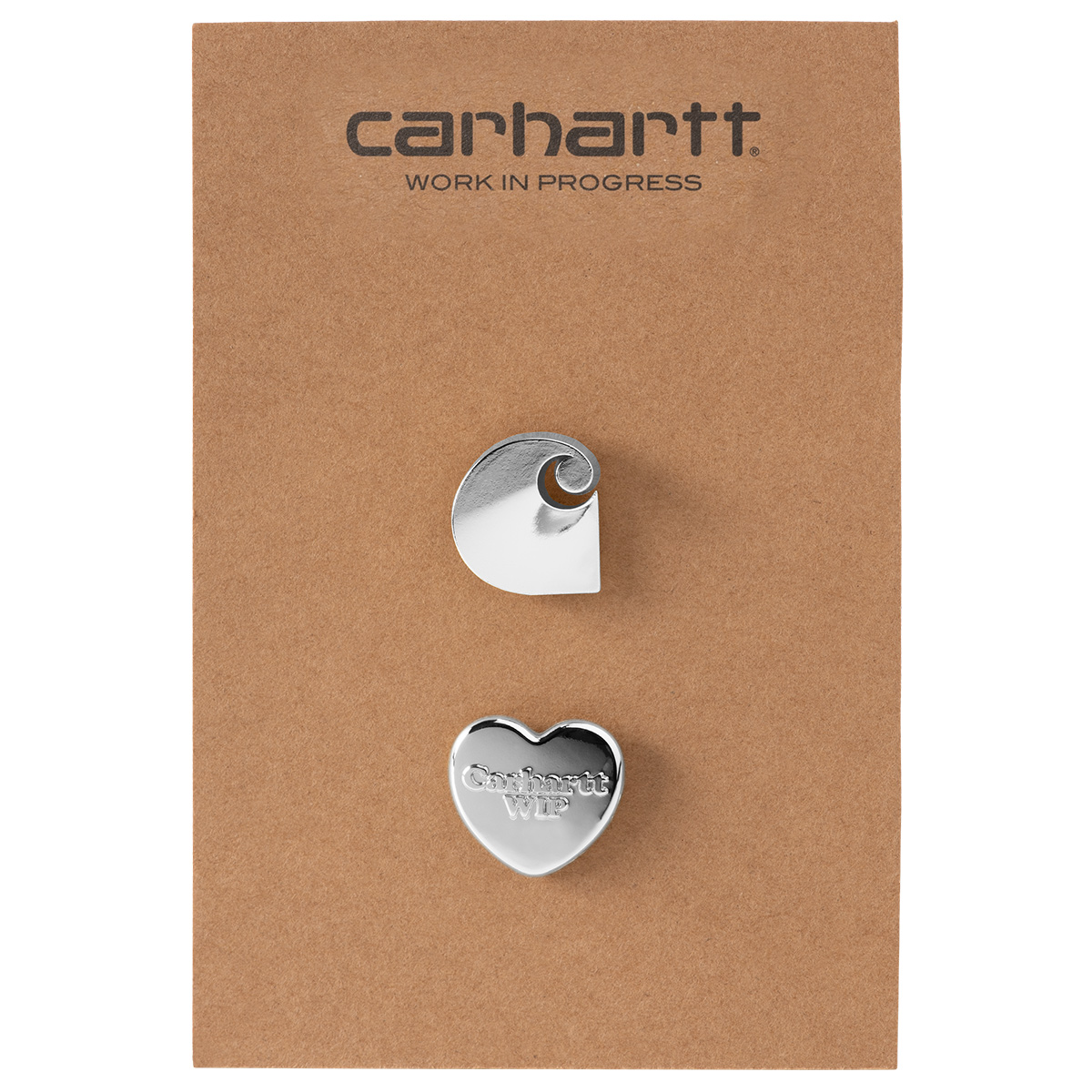 Carhartt WIP Pins Set Silver Carhartt WIP Pins Set Silver