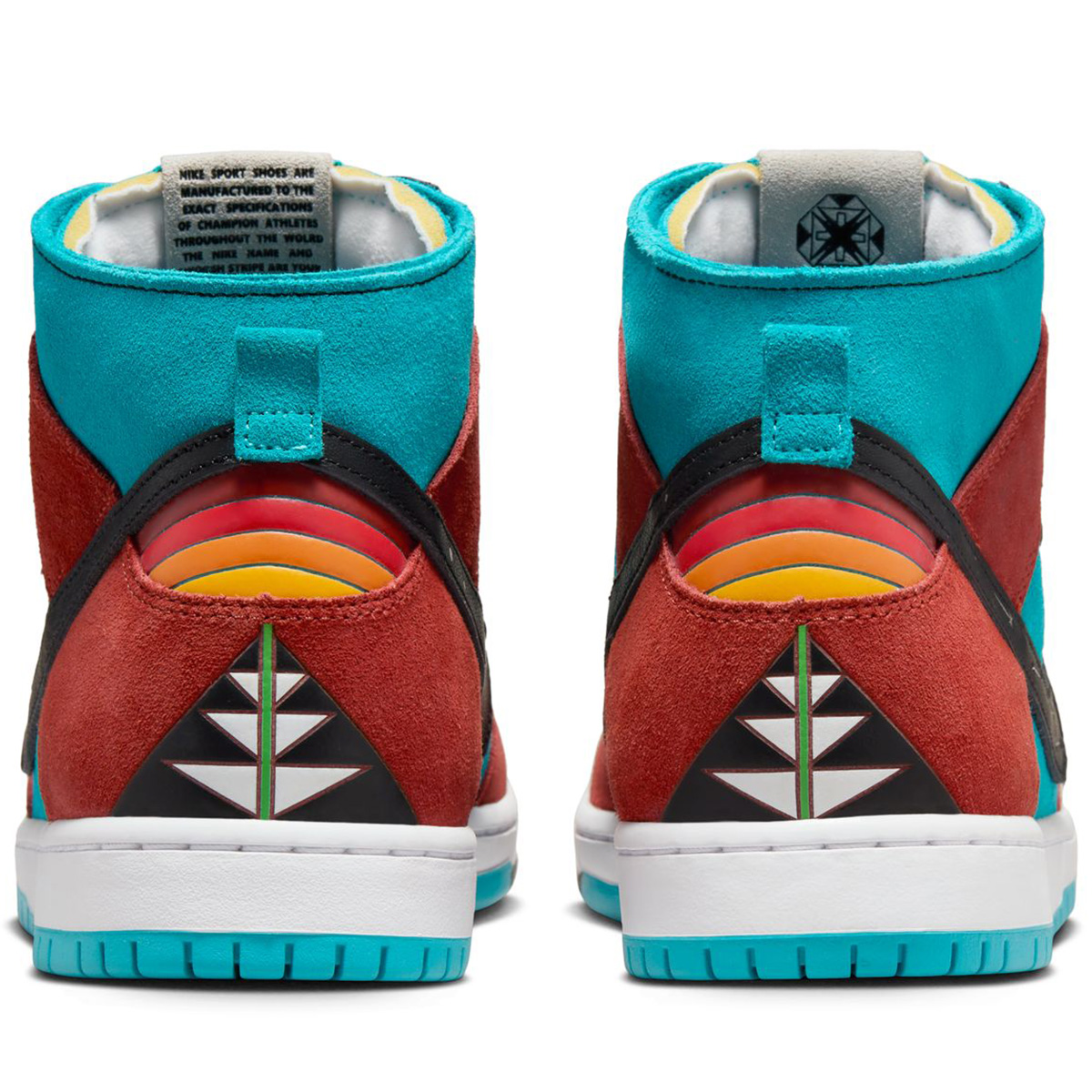 Nike SB Dunk High Decon Turquoise Blue/Black-Rugged Orange Nike SB Dunk High Decon Turquoise Blue/Black-Rugged Orange