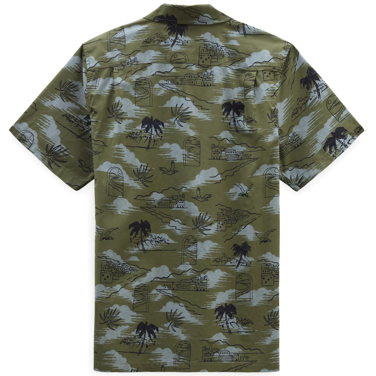 Vans Davista Woven Shirt Olivine