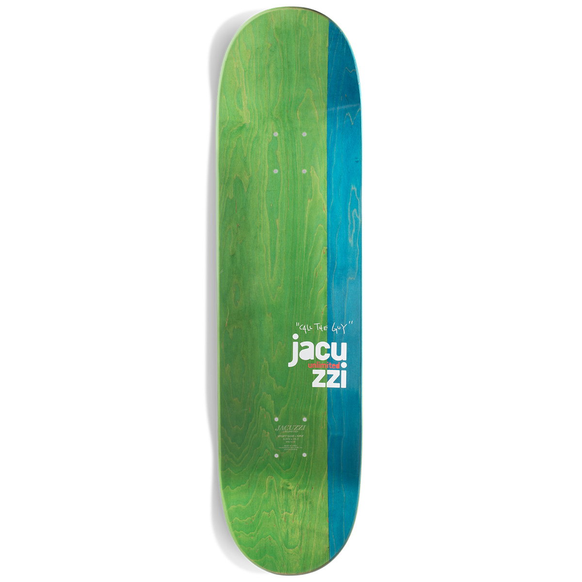 Jacuzzi Michael Pulizzi Bobcat Skateboard Deck 8.375 Jacuzzi Michael Pulizzi Bobcat Skateboard Deck 8.375