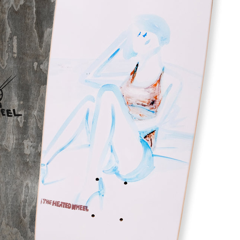 The Heated Wheel Catalina Skateboard Deck 9.0 The Heated Wheel Catalina Skateboard Deck 9.0