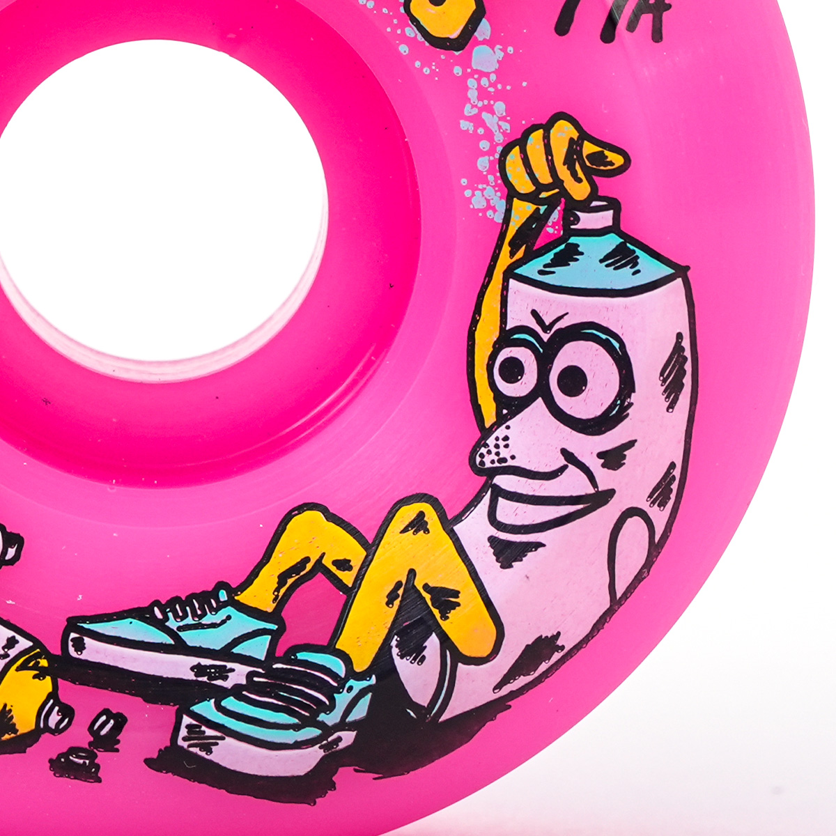 Snot Jason Adams Conical Wheels Neon Pink 99a 54mm