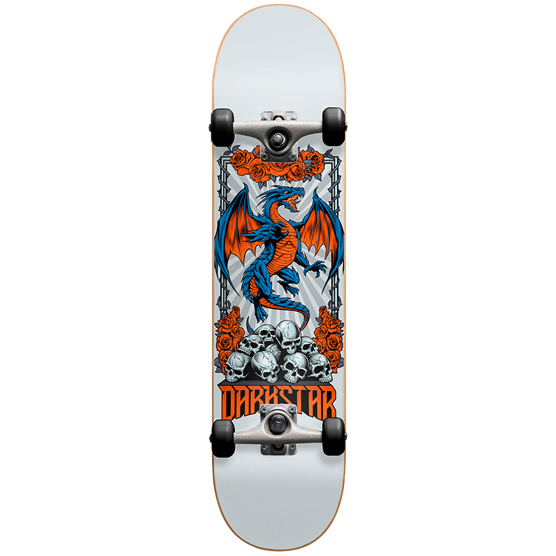Darkstar Levitate FP Complete Soft Wheels Complete Skateboard Orange 8.0