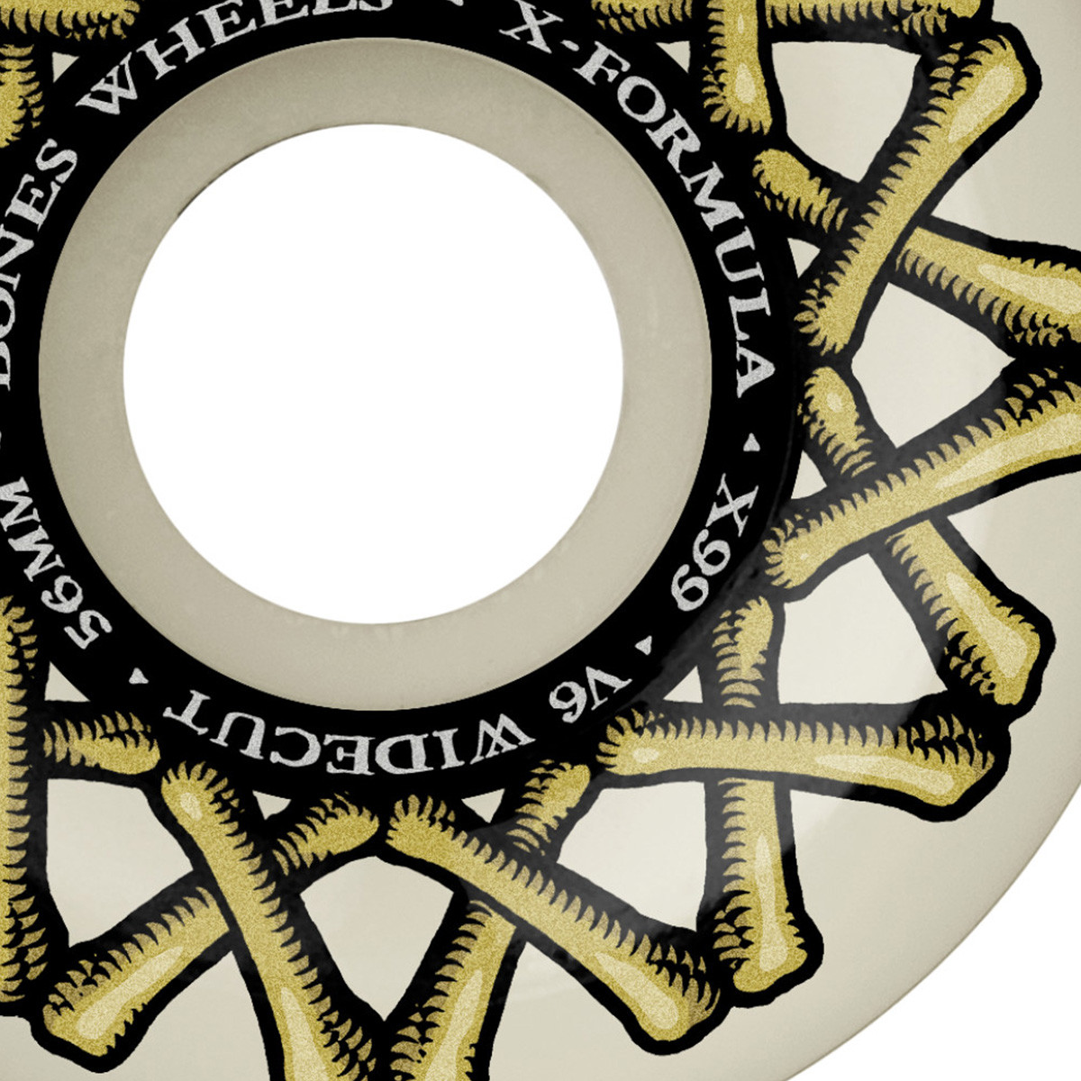 Bones X Formula V6 Widecut Wheels 99A 56mm | Skatestore