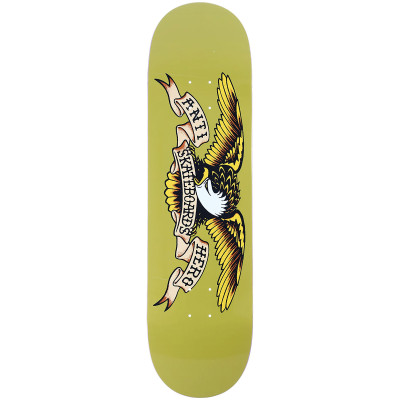 Anti Hero DBX Eagle Skateboard Deck Yellow 8.25 | Skatestore