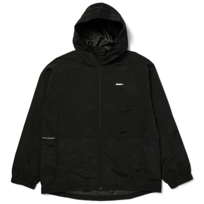 HUF Rainier Shell Jacket Black | Skatestore