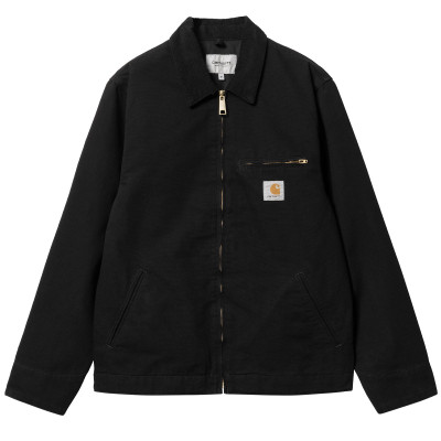 Carhartt WIP Detroit Jacket Black/Black Rigid | Skatestore