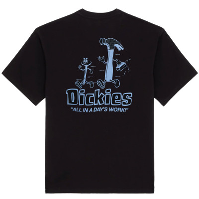 Thrasher X Dickies T-Shirt Graphic Black | Skatestore