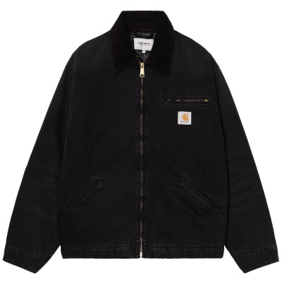 Carhartt WIP Detroit Jacket Black/Black Rigid | Skatestore