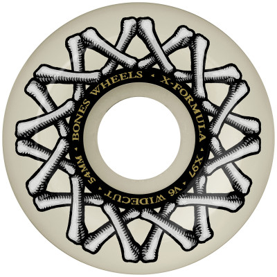 bones Xformula v6 53mm 95a ウィール BONES WHEELS X-Formula Skateboard Wheels XF 53mm V6 Widecut