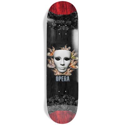 Opera Mask Logo Skateboard Deck 8.5 | Skatestore