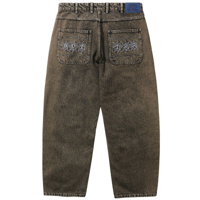 Butter Goods x Peanuts Spike Denim Jeans Faded Bla | Skatestore