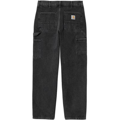 Carhartt WIP Single Knee Pant Black Rinsed | Skatestore