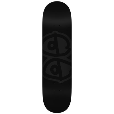 Krooked DBX Eyes Skateboard Deck Gold/Blue 8.38 | Skatestore